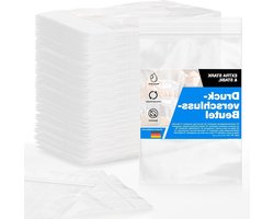 100x zakjes met druksluiting Zip Set Baggys Baggies - scheurvast & transparant plastic zakjes kunststof zakjes Polybag Zipper Ziplock zakjes klein & groot (6x8cm)