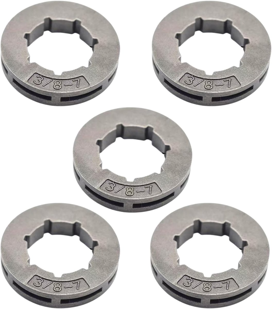 Tandwiel Set - Hulp Tandwiel - Motorzaag Onderhoud - 5 Delige Set - 3/8-7 Tanden