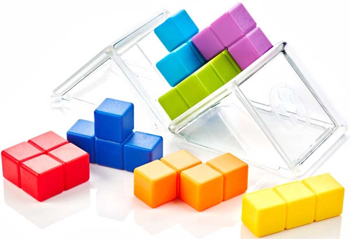 SmartGames Cube Puzzler Go - 3D Logisch Denkspel - 80 Educatieve Kubus Uitdagingen - IQ Breinbreker & Compact Reisspel - Vanaf 8 Jaar — afbeelding 6