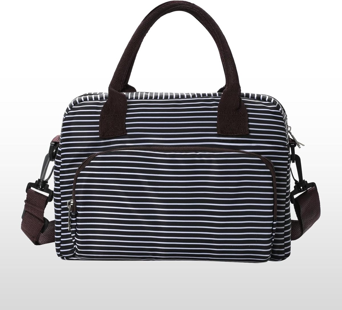 Picknicktas - Picknickmand - Lunchtas - Lunch Bag - Koeltas - Koelrugtas - Koelrugzak - Cooler Bag - Thermotas - Polyester - 12L - Strepen - van Imperatoris
