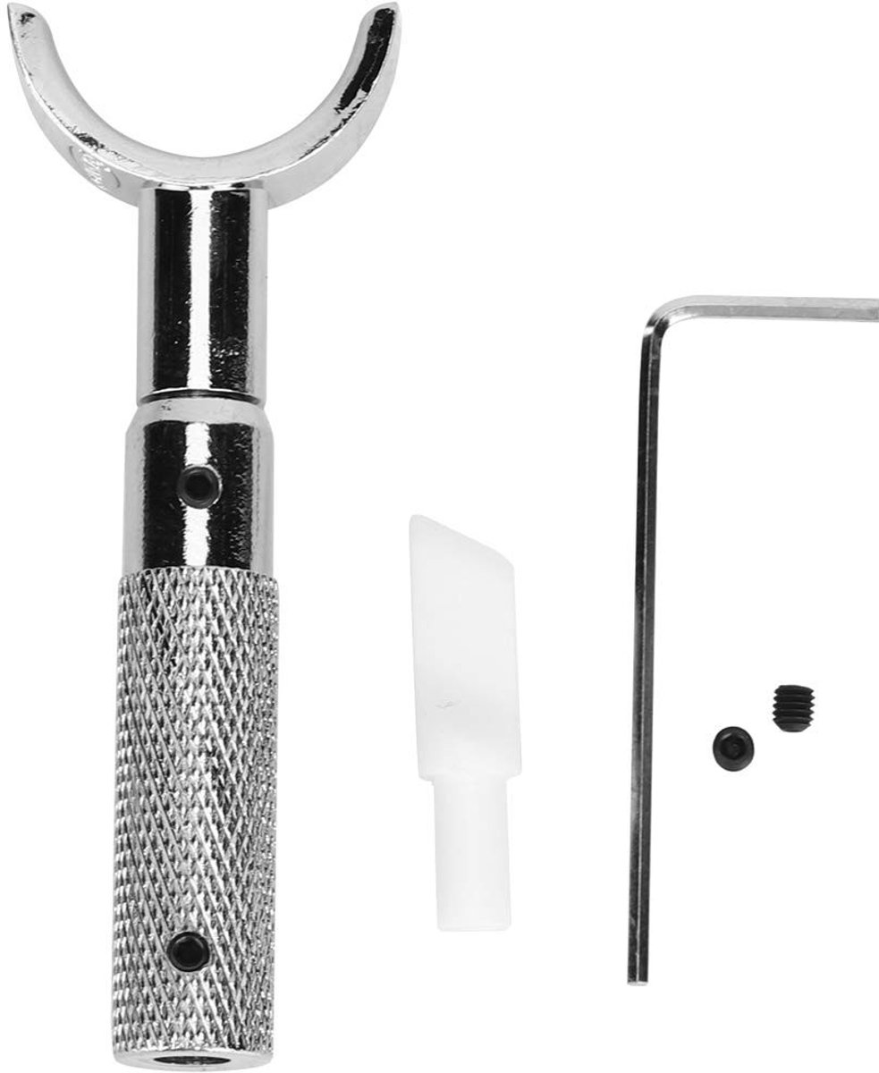 Allecto - Handmatige leren draaistand - Verstelbaar - DIY snijmes voor leerbewerking - 7mm hoek - Perfect voor precisie snijden - Geschikt voor lee...