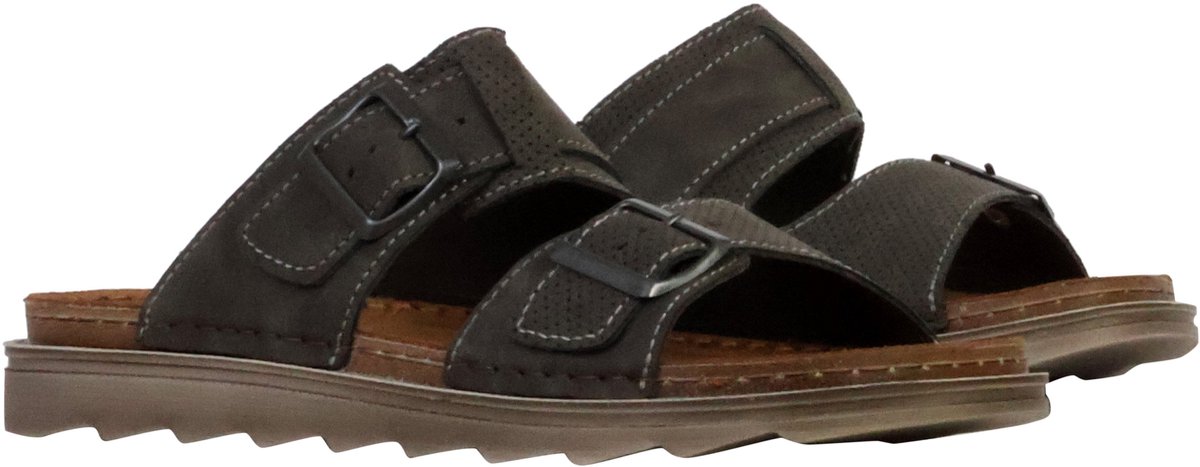 Imila leren sandalen