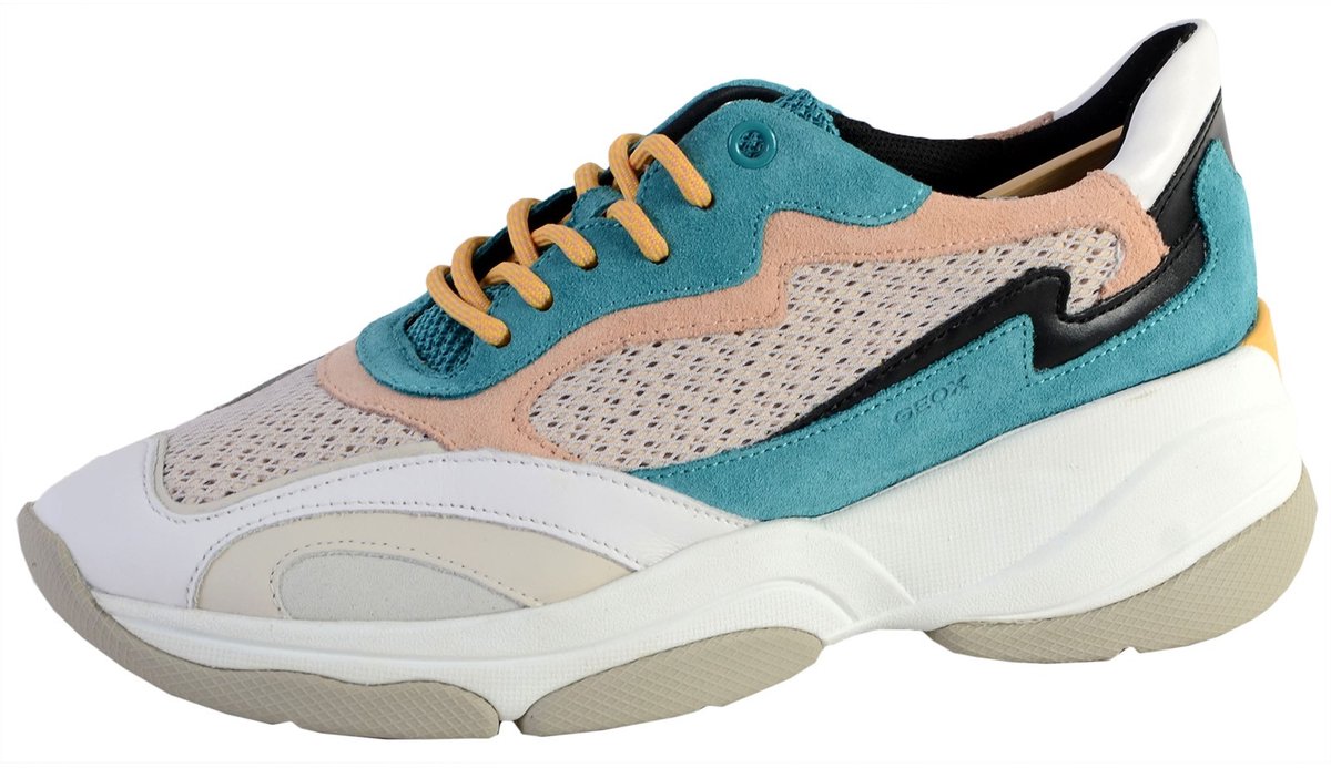 D Kirya B- sneakers – suède + mesh