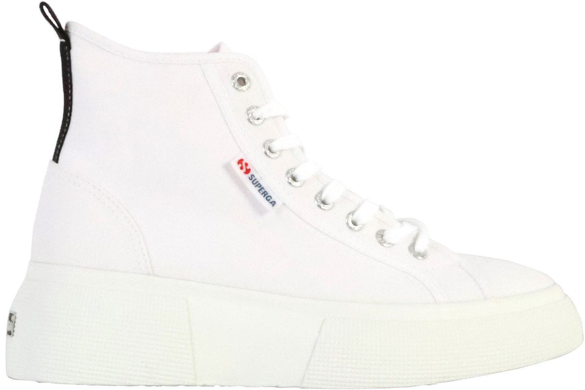 Bubble Mid hoge sneakers met veters