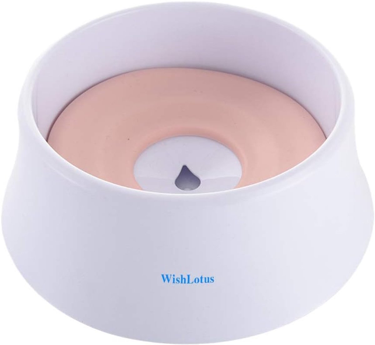 Huisdier Waterbak - Anti-spui bak - Langzaam drinken - Spatwaterdicht ontwerp - 1.2L capaciteit - roze