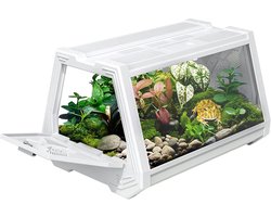 Reptielen Terrarium - Kooi Aquarium - Huisdier Huisvesting - Geventileerd Ontwerp - 30cm Lengte