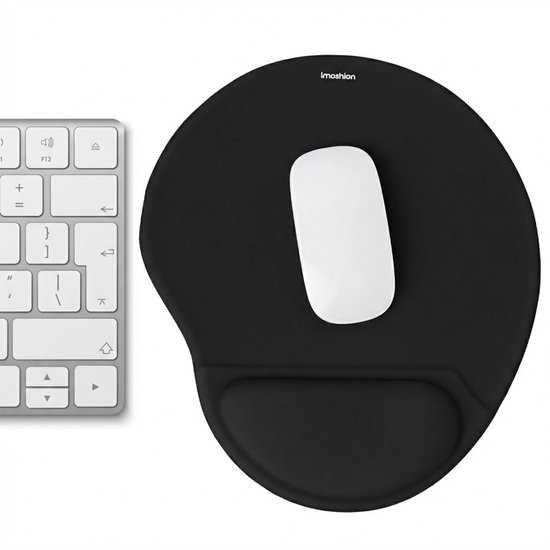 imoshion ergonomische muismat – 30 x 25 cm – gel polssteun