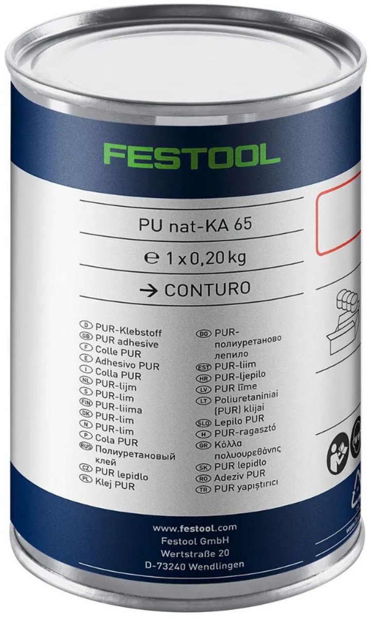 Festool naturel NAT-KA 65/4 PU-lijm - PU - 578529