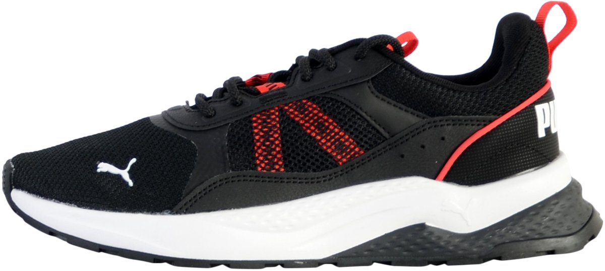 Rieker Columno leren sneakers Zwart