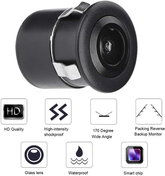 Mini Beveiligingscamera - CCTV Camera - Binnen en Buiten - Schokbestendig Waterdicht - 170 Graden Groothoek — afbeelding 4
