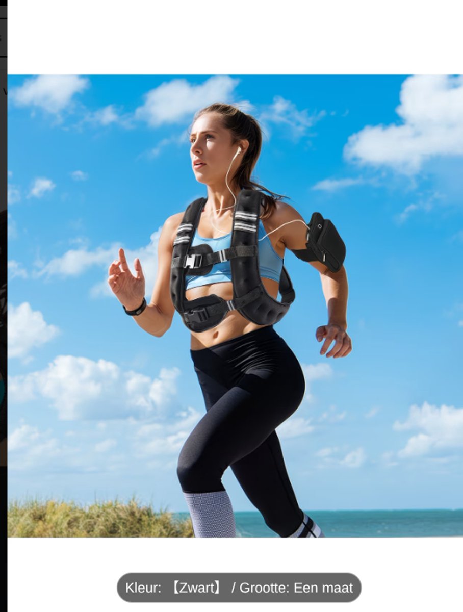Gewichtsvest voor Mannen en Vrouwen, Trainingsapparatuur voor Krachttraining