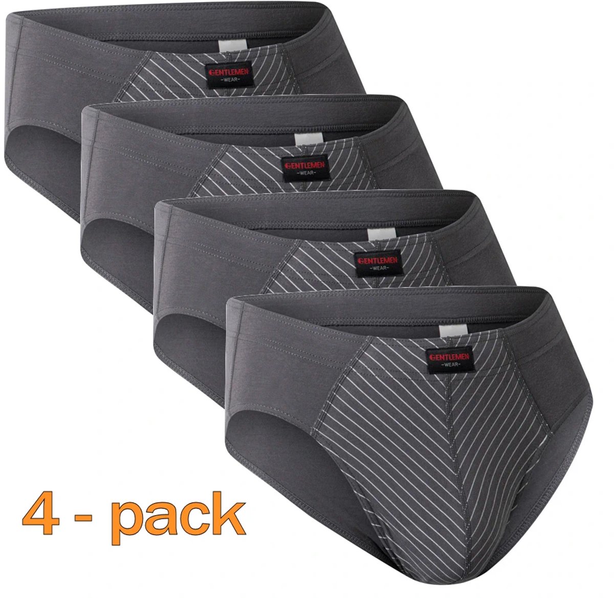 Gentlemen slips grijs XL