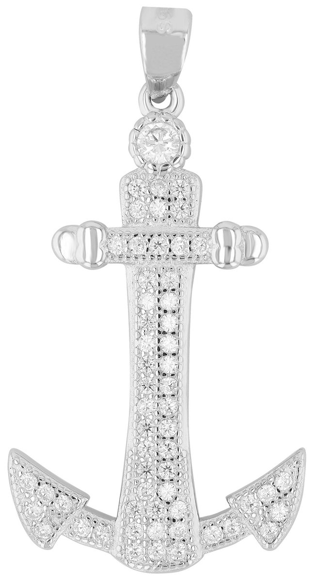 AKZENT Akzent dames hanger Bly 925/- Sterling zilveren hanger "Bly", anker met