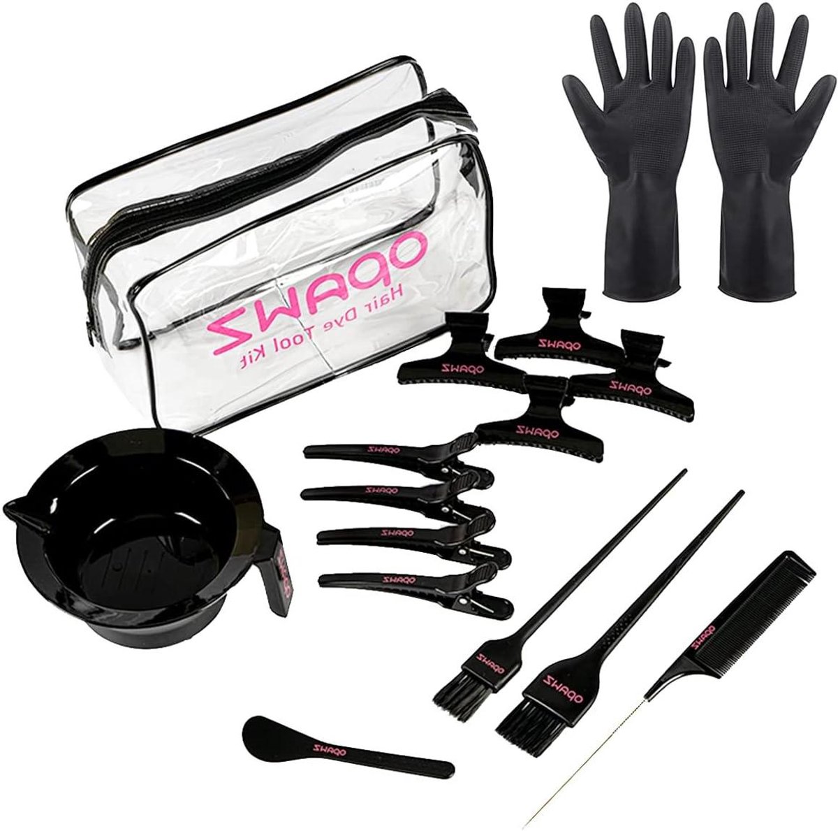 Haarverf Gereedschap Set - Kleuringsaccessoires Kit - Doe-het-zelf Kleuren - Hoge Kwaliteit Herbruikbaar - 16 Stuks