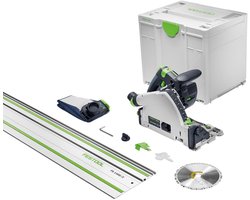 Festool TSC 55 KSEB-Basic-FS Accu invalzaag + geleiderail 18V Basic Body in Systainer - 578826