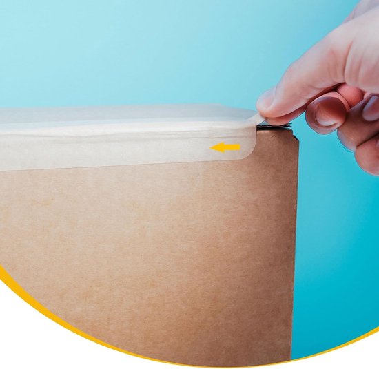 Pijl Stickers - Direction Stickers - Industriële Markering - Waterproof PVC Materiaal - 3x1 cm - Zwart — afbeelding 3
