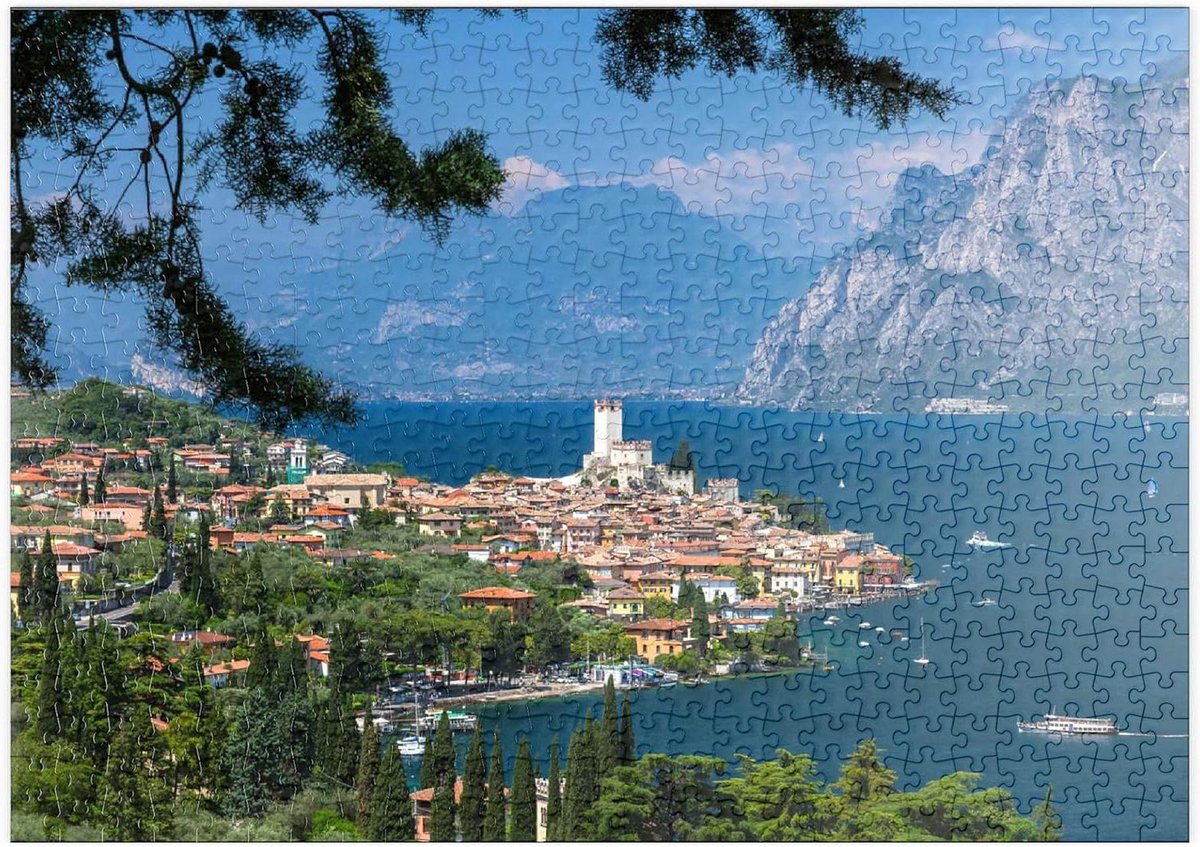 Legpuzzel 500 Stukjes - Landschap Puzzel - Ontspannen Vrije Tijd - Hoge Resolutie Print - 48 x 34 cm