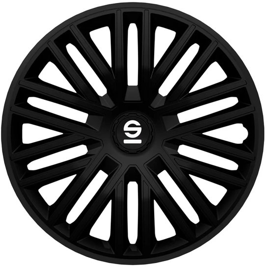 4-Delige Sparco Wieldoppenset Roma 16-inch zilver - Heron Automaterialen