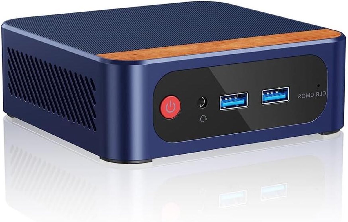 Mini PC - Desktop Computer - Thuiswerken Kantoor - Snelle Processor - Compact Formaat - Zwart