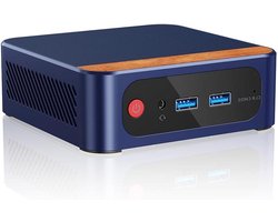 Mini PC - Desktop Computer - Thuiswerken Kantoor - Snelle Processor - Compact Formaat - Zwart