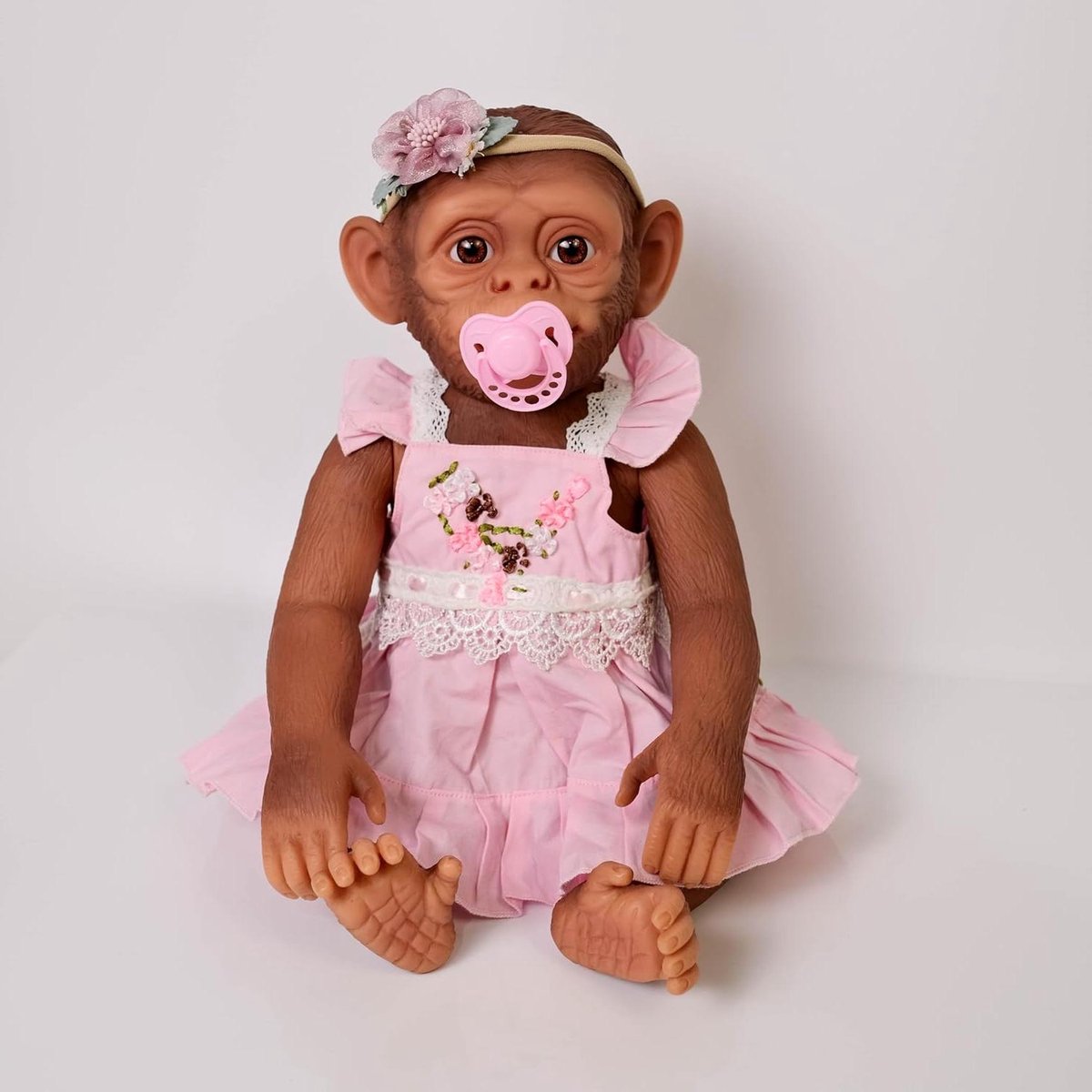Poppen Meisjes - Babypop Realistisch - Kinderspeelgoed - Zacht Vinyl Lichaam - 54 cm - Niet gespecificeerd