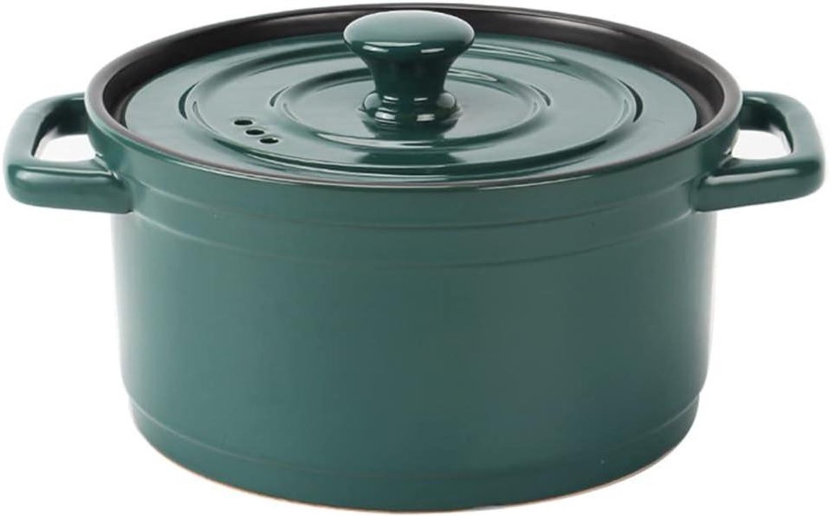 Gietijzeren Braadpan - Nederlandse Oven - Langzaam Koken - Gelijkmatige Warmte - 3L tot 5L - Zwart