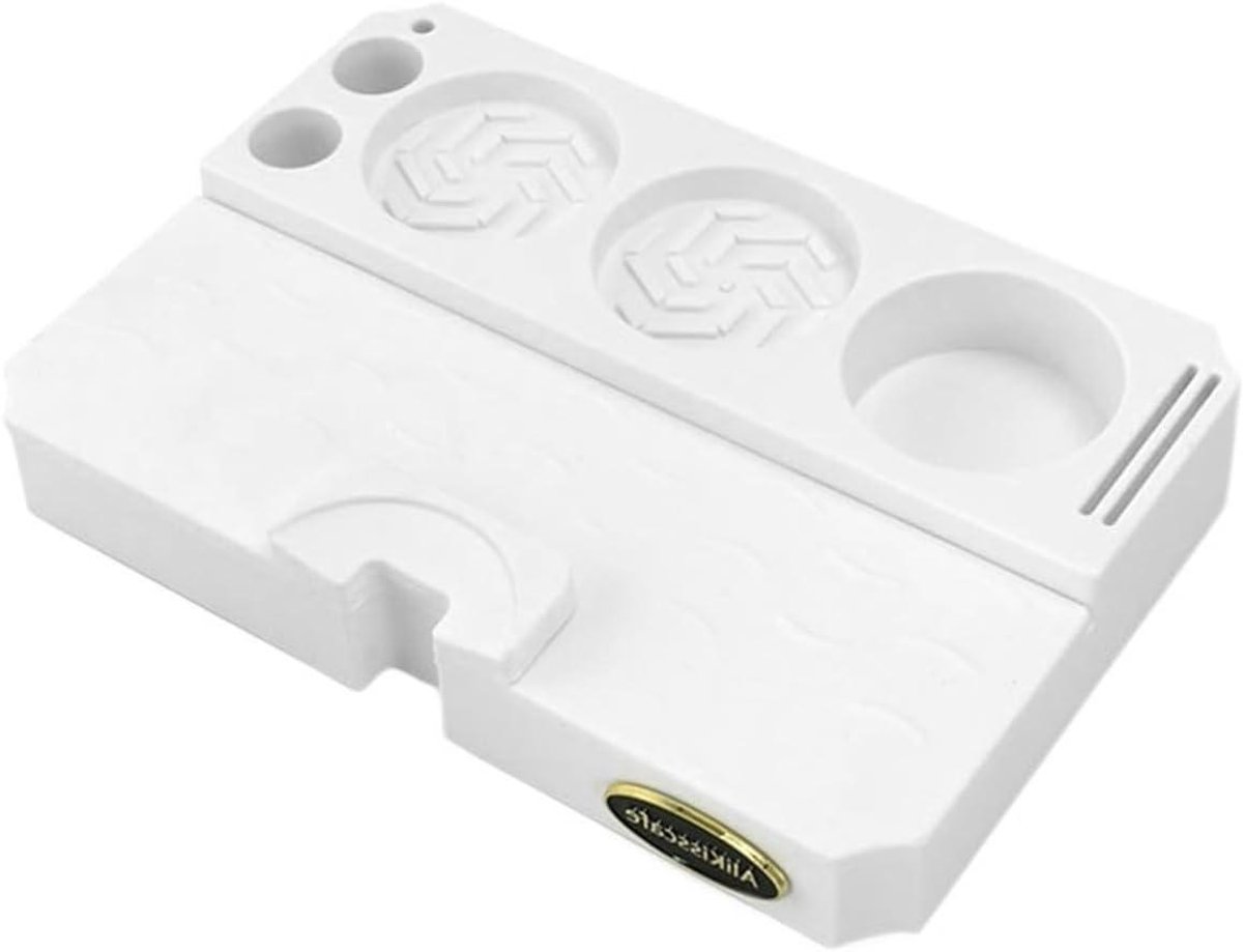 Koffie Zeefhouder Barista Station Espresso Bereiden Universele Compatibiliteit 51-58 mm Wit