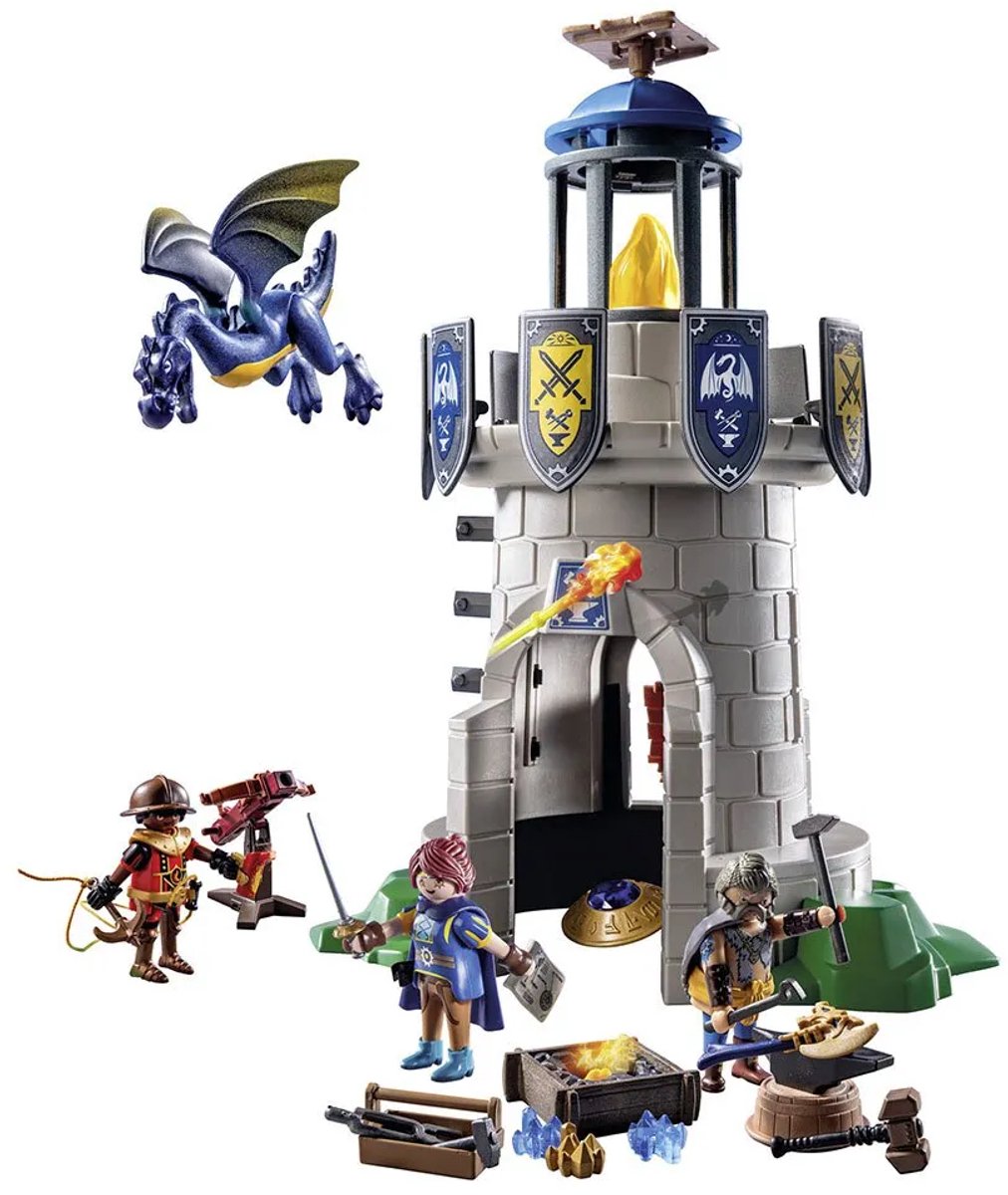 PLAYMOBIL Novelmore Riddertoren met smid en draak - 71483 — afbeelding 20