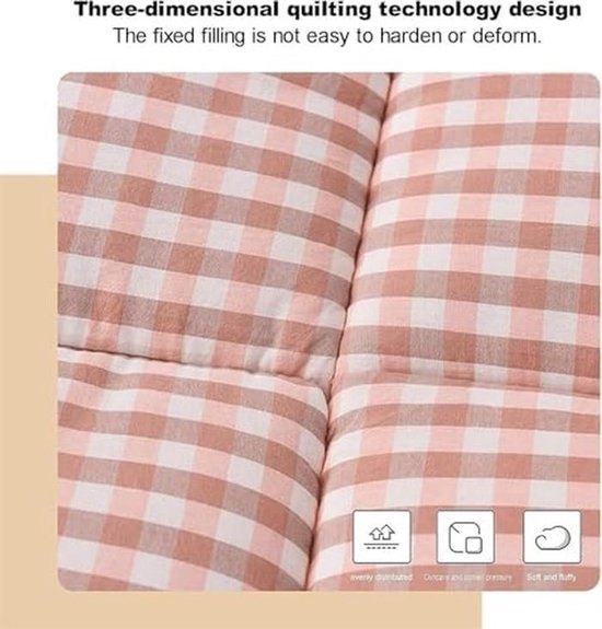 Opvouwbare Matras - Oprolbed Futon - Comfortabel Slapen - Lichtgewicht Draagbaar - 90 x 200 cm - Grijs — afbeelding 4