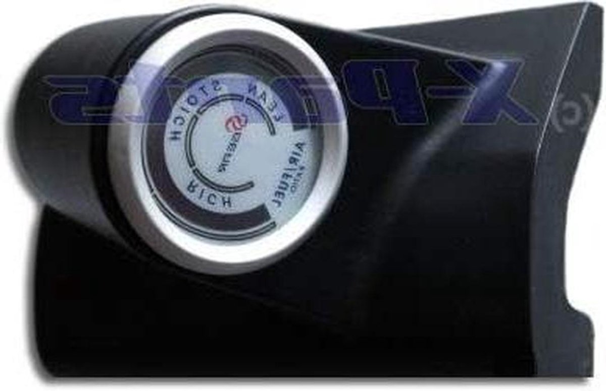 Instrumentenhouder A-zuil - Inbouwframe display - Auto interieur - Race look ontwerp - 52mm displays - Zwart