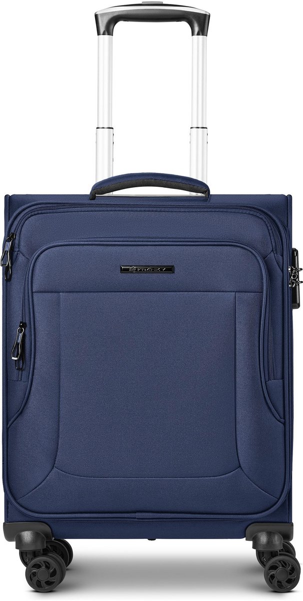 Franky Melbourne 3.0 4-wiel cabinewagen 55 cm - Zachte bagage - Combinatieslot - dark blue