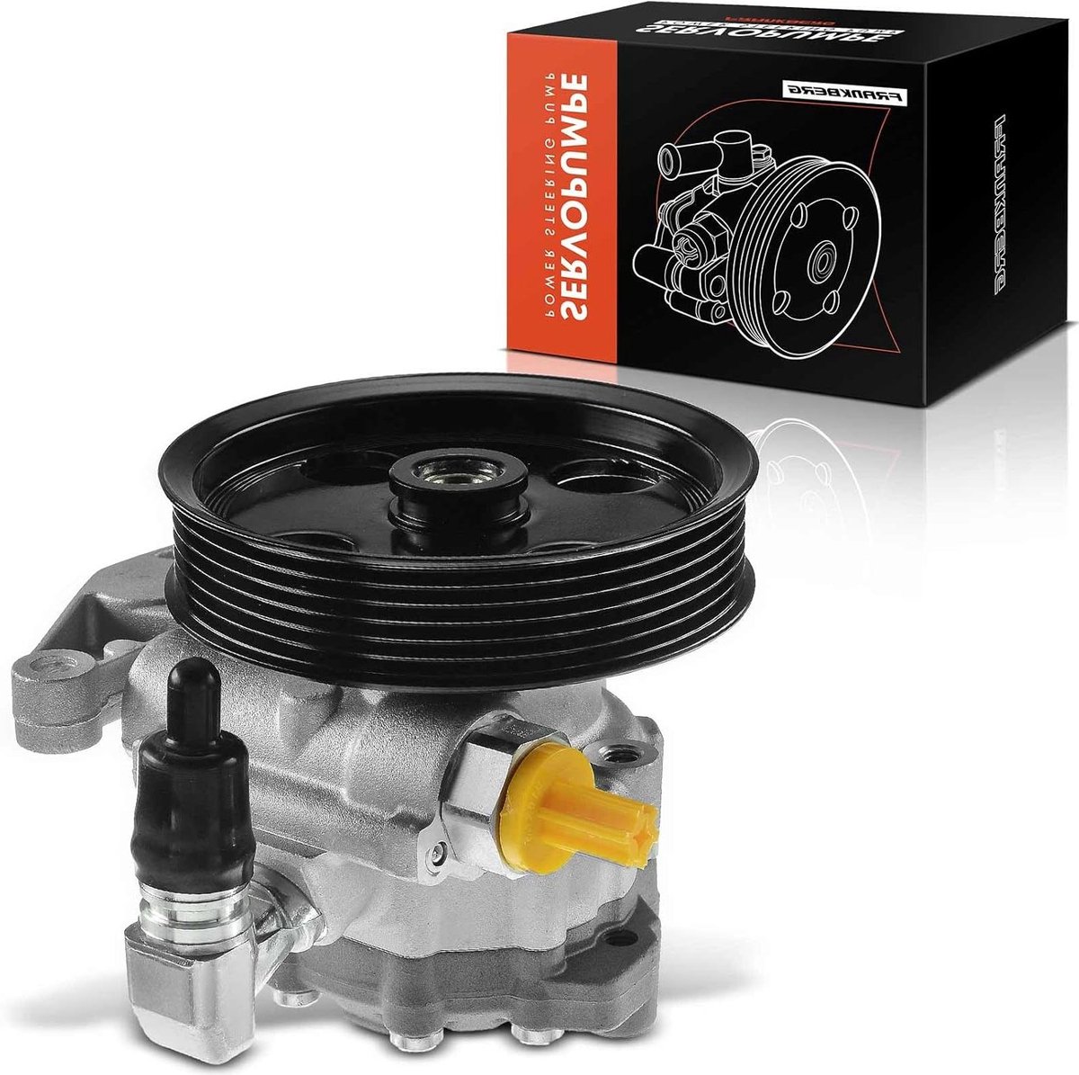 Hydraulische pomp - Stuurbekrachtiging pomp - Auto reparatie - Met poelie - 2.56 kg - Niet gespecificeerd