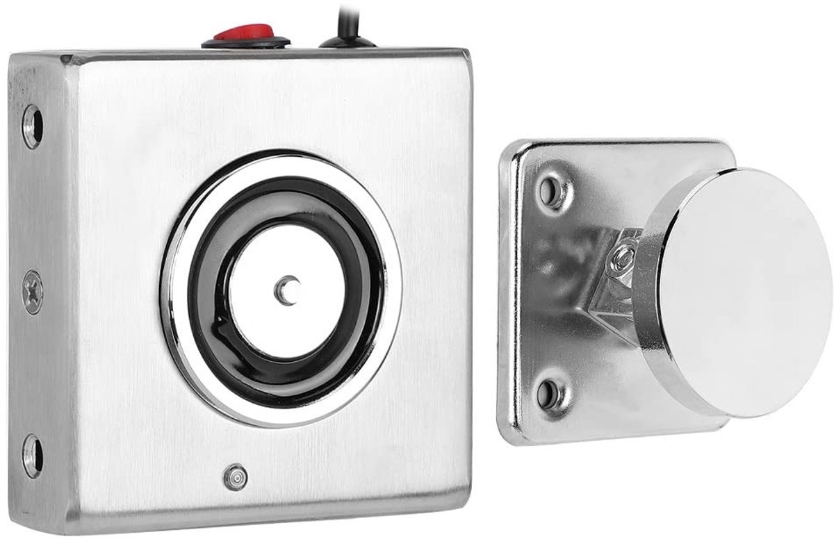 Dailygoods- Magneetdeurhouder met handmatige ontgrendelknop - Vloer gemonteerde deurhouder - Sterke stabiliteit - Eenvoudig te installeren - Brandveiligheid - Duurzaam ontwerp - Deuropener