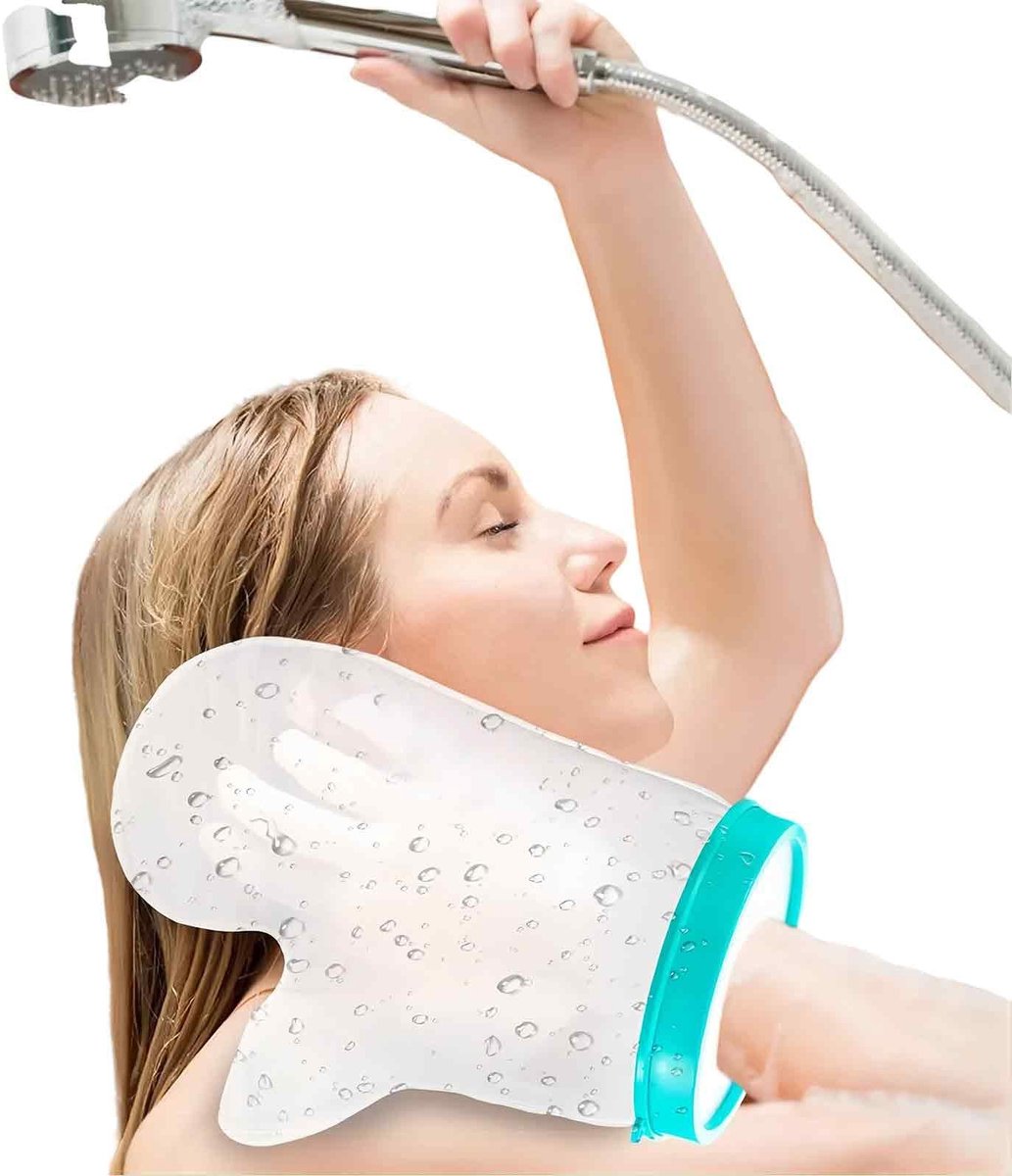 Dailygoods- Gipsbescherming Waterdicht - Gipsafdekking Arm - Herbruikbaar - Flexibel - Comfortabel - Hoogwaardige Siliconen - Douchehoes