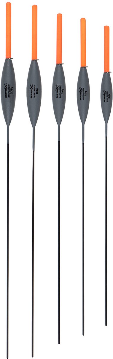 Matrix Carp Carbon Pole Float – Slanke Karperdobber voor Zomervisserij - Maat : 0.40g