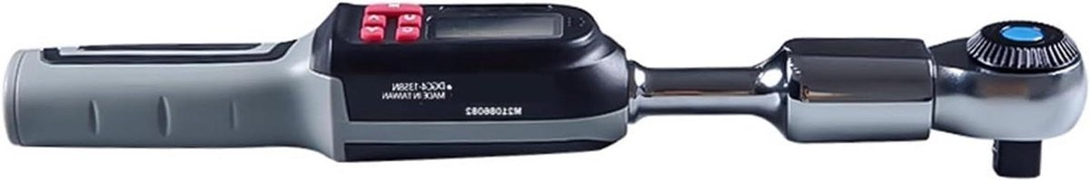 Digitale momentsleutel - Koppeladapter - Precisie afstelling - LCD display - 0.3-135 Nm - Zwart
