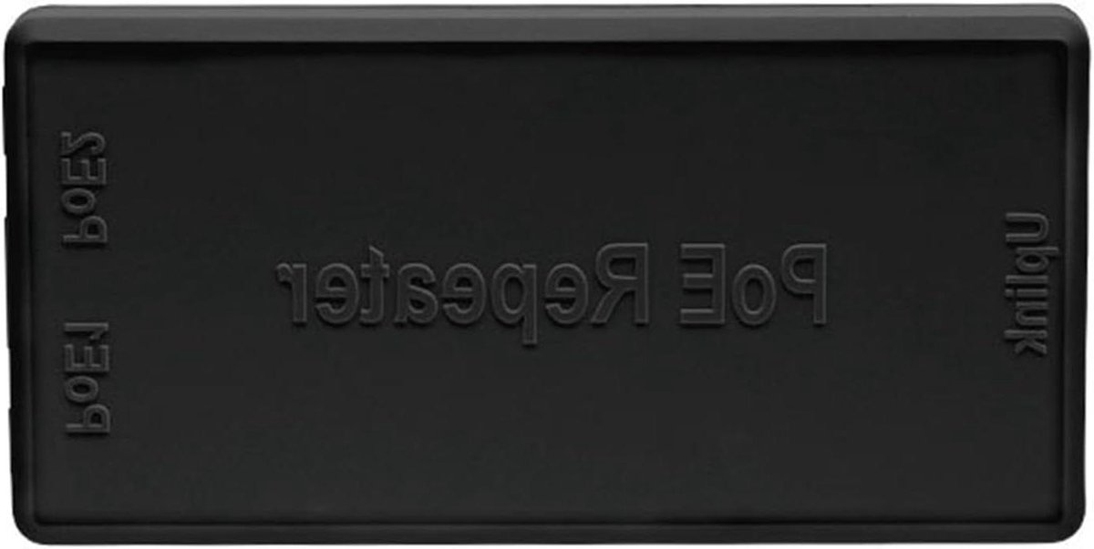 Netwerk Switch - PoE Extender - Apparaten Voeden - 2 Poorten - 100m Bereik - Zwart