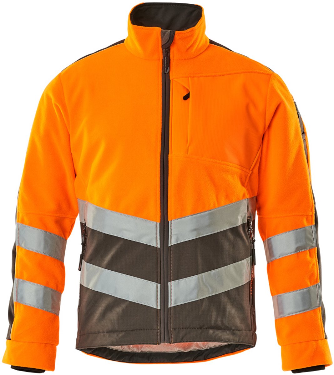 Mascot Safe Supreme Fleece jas 15503-259 - hi-vis oranje/donkerantraciet - S
