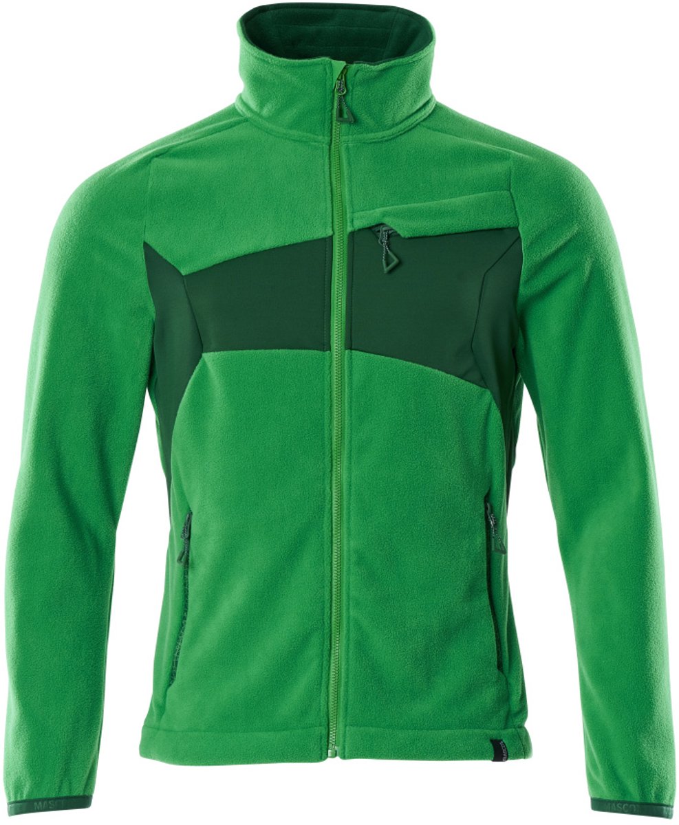 Mascot Accelerate Fleece jas 18303-137 - helder groen/groen - XS