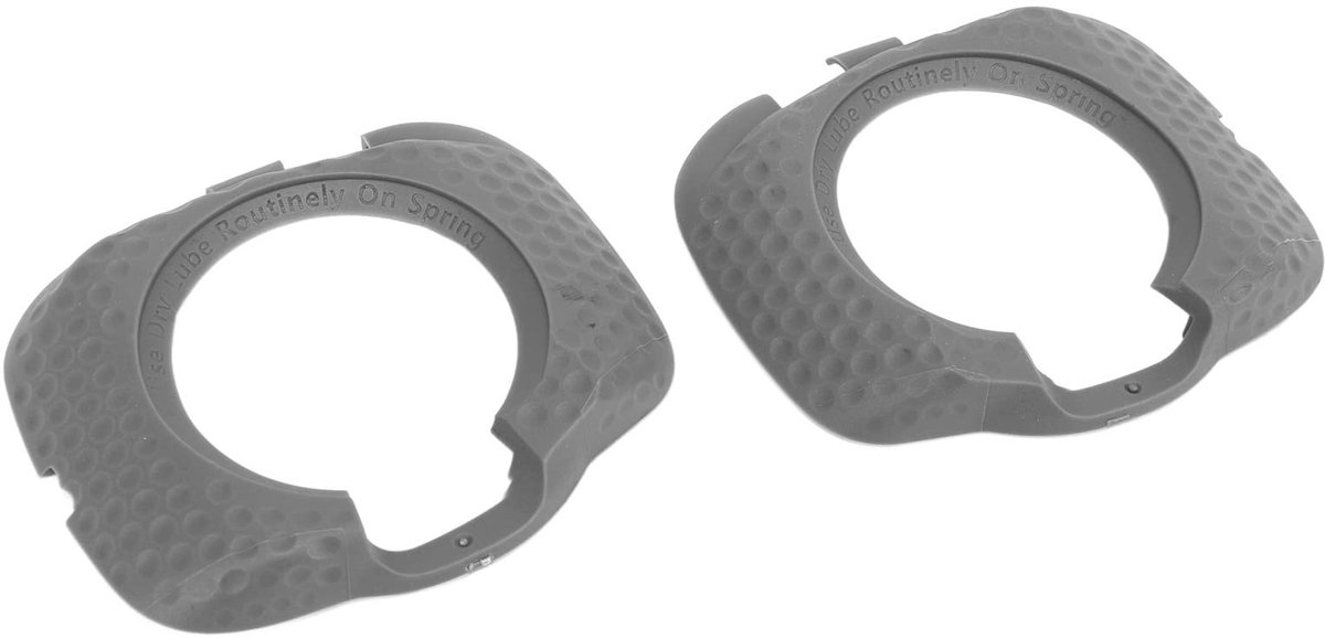 Dailygoods- Fietsschoenplaatjes Quick Release - Schoenplaatjes SPD - Schoenplaatjes Geel - Pedaalclip - Beloopbare Fietsslotplaat