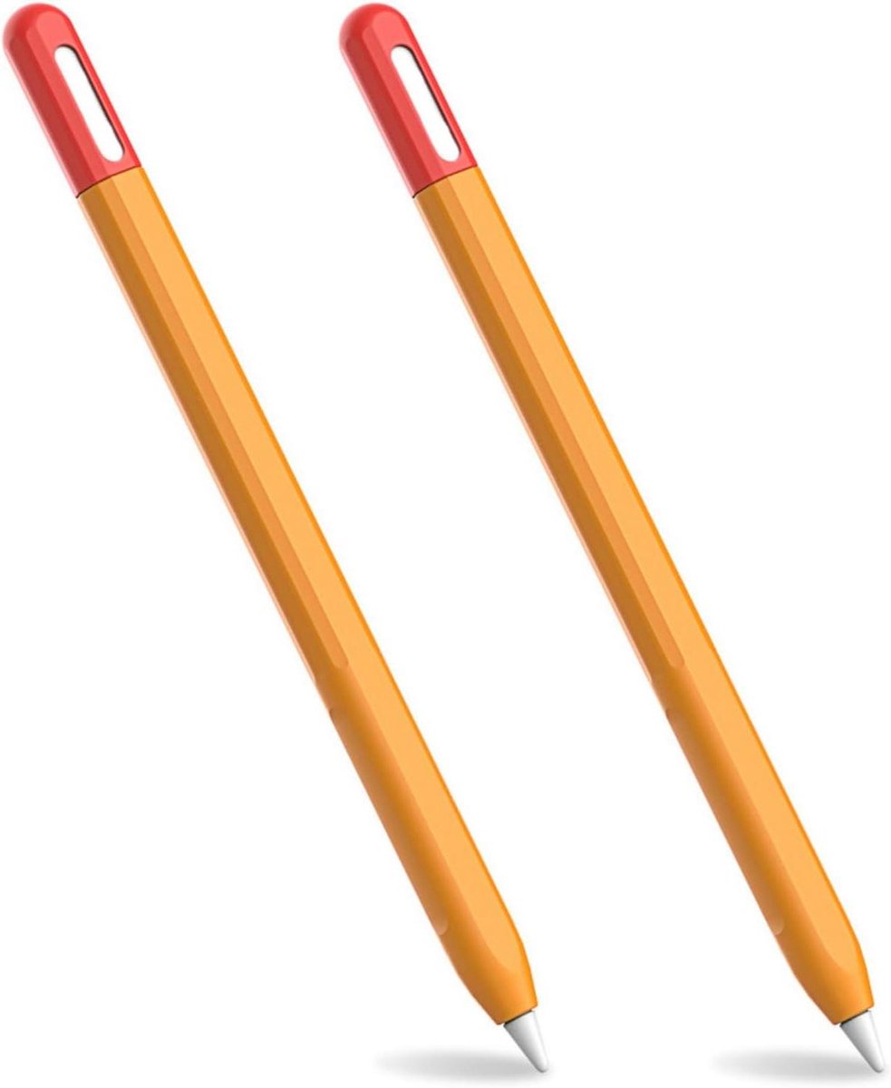 Siliconen Houder - Stylus Penhoes - Digitaal Tekenen - Volledige Bescherming - 2 Stuks - Meerdere Kleuren