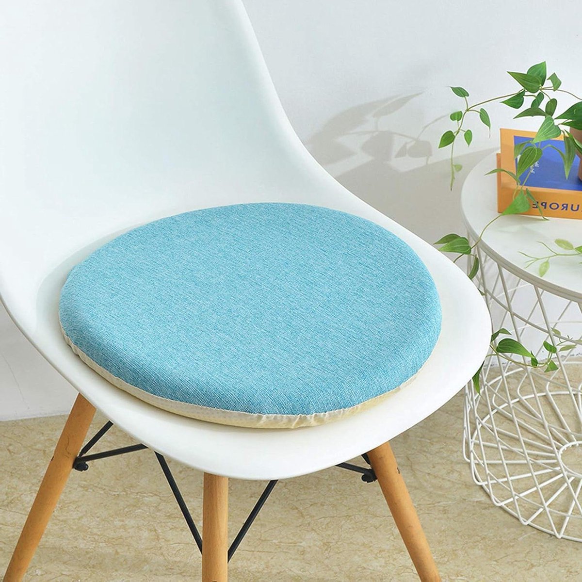 Rond Zitkussen Traagschuim – Comfortabel en Ergonomisch Stoelkussen voor Binnen en Buiten