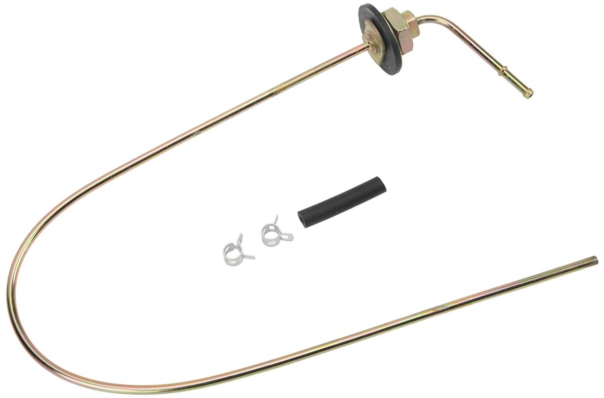Dailygoods- Standpijp Vervanging voor Webasto HL18, 24, 32 - Air Top 18, 24, 32 - Onderdeelnummer 1320399A - Koper/Rubber - Stabiliteit - Handig en snel in gebruik - Brandstofpijp