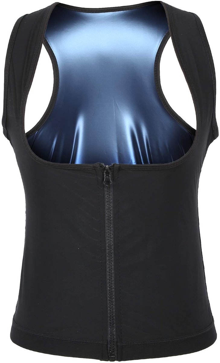 Dailygoods- Sauna Vest Verwarming - Zweetshirt Heren - Vetverbranding - Ademend - Flexibele Stof - Lichtgewicht - Comfortabele Pasvorm