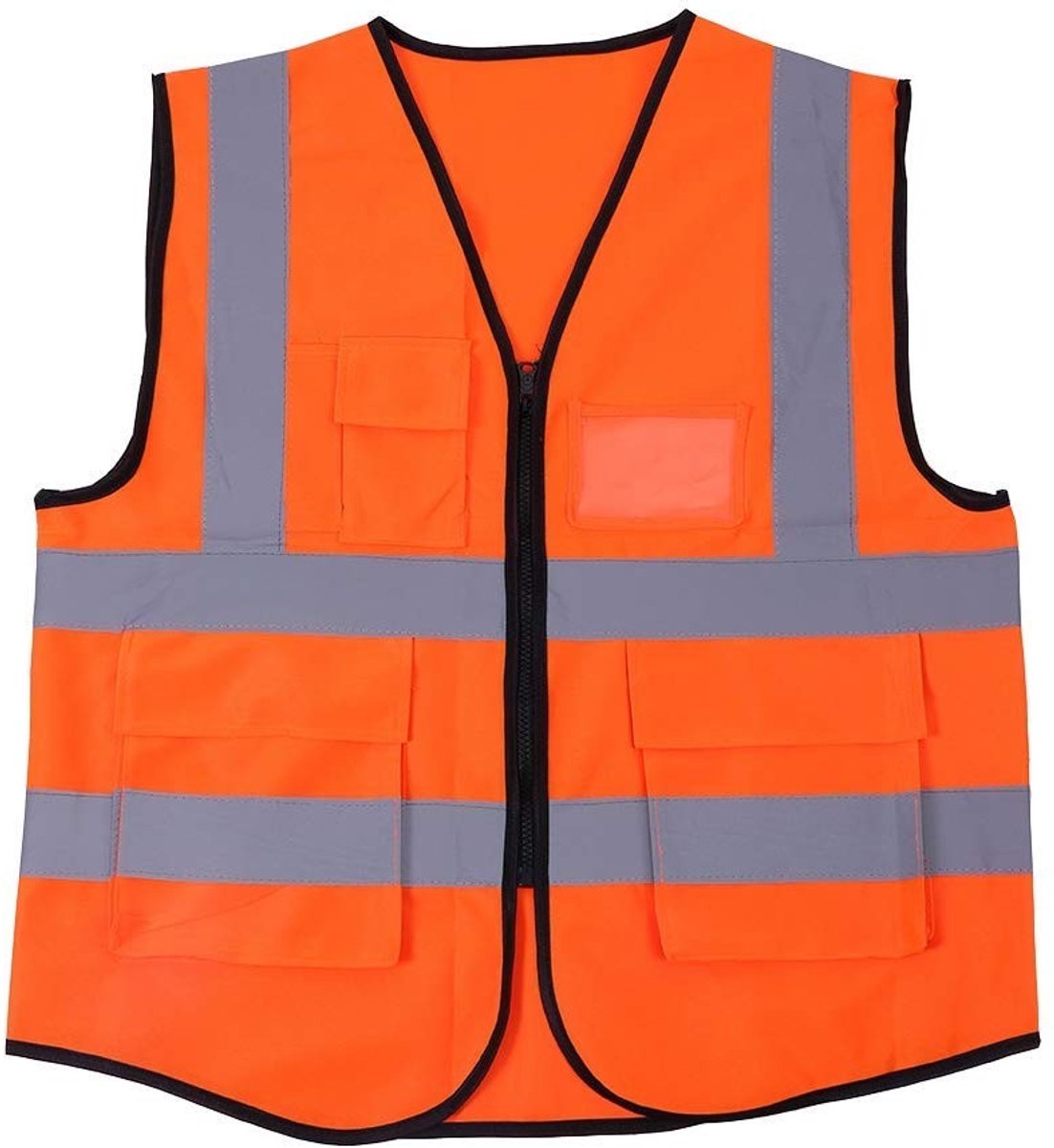 Dailygoods- Veiligheidsvest Reflecterend - Veiligheidsvest Kind - Gebreid Mesh-materiaal - Multifunctionele 3D Tas - Comfortabel en koel - Hoge zichtbaarheid - Reflecterend Kleding