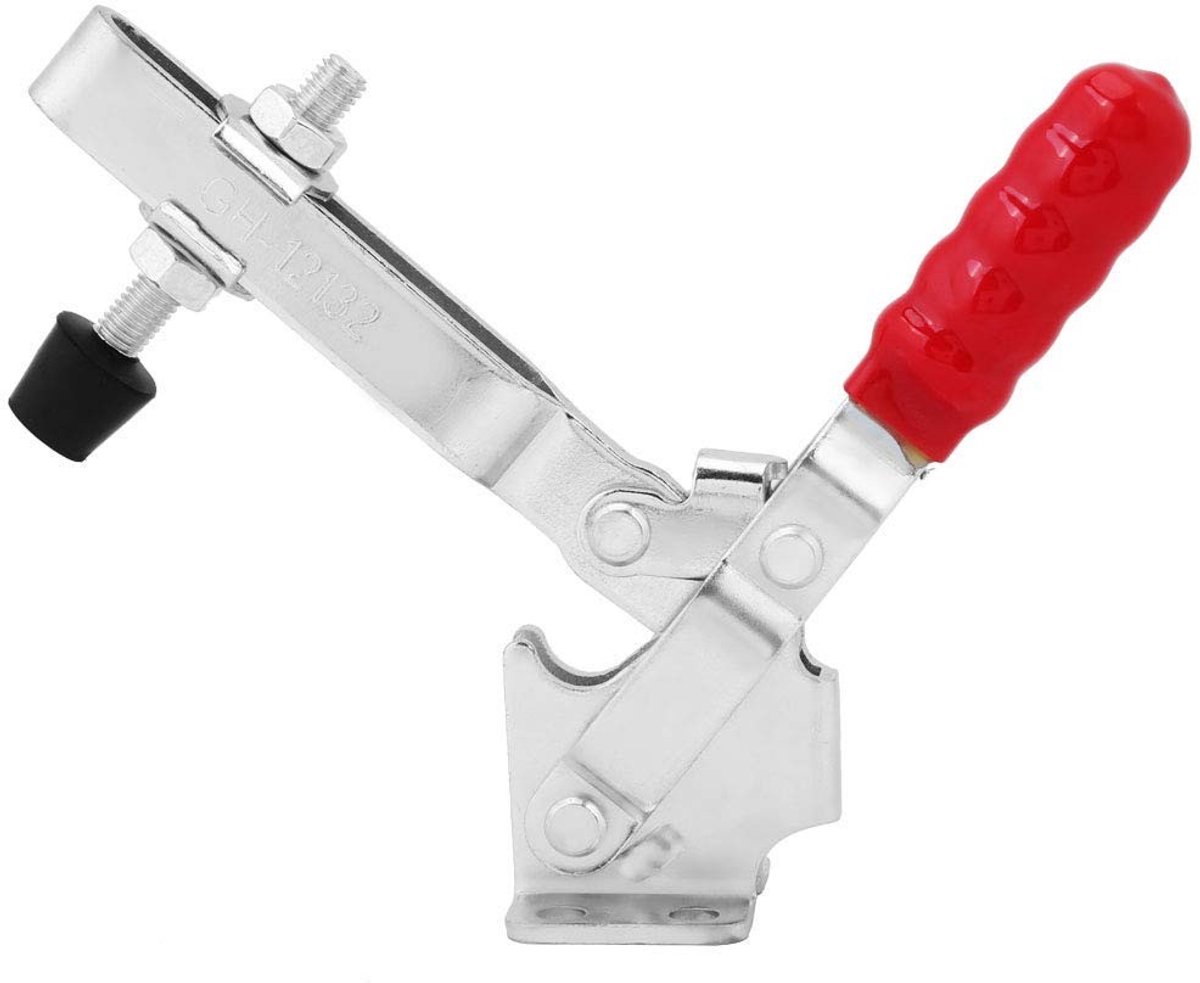 Dailygoods- Toggle Klem 227KG Houdcapaciteit - Antislip Handvat - Zware Klem - Flip Lock Gesp - Betrouwbare Montage - Hoge Sterkte en Slijtvastheid