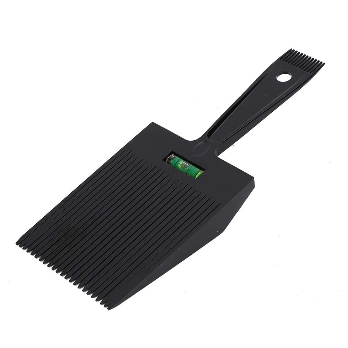 Dailygoods- Kapselkam met waterpas - Platte Top Kam - Haarkam Heren - Nauwkeurig Knippen - Ergonomisch Design - ABS Materiaal
