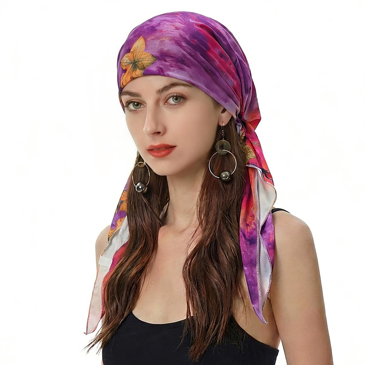 Dailygoods- Beanie Zomer - Tulband - Voorgebonden Sjaal - Chemo - Lichtgewicht - 100% Polyester - One Size - Hoofddoek