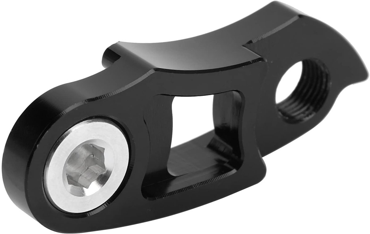 Dailygoods- Derailleurhanger Aluminium - Extender 41 mm - Verhoogt Tandvolume - Geschikt voor 36T/56T - Inclusief Schroef - Lichtgewicht 19 gr - Fietsderailleur