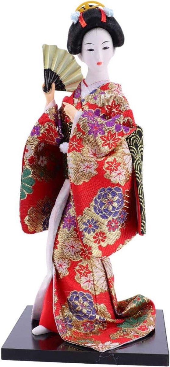 ORFOFE Decoration One Year Table Gifts Vintage Folk Female Gift Decor Random Decoration Kabuki Lovely Kimono Base New Kokeshi Color Shelf Cute Traditional